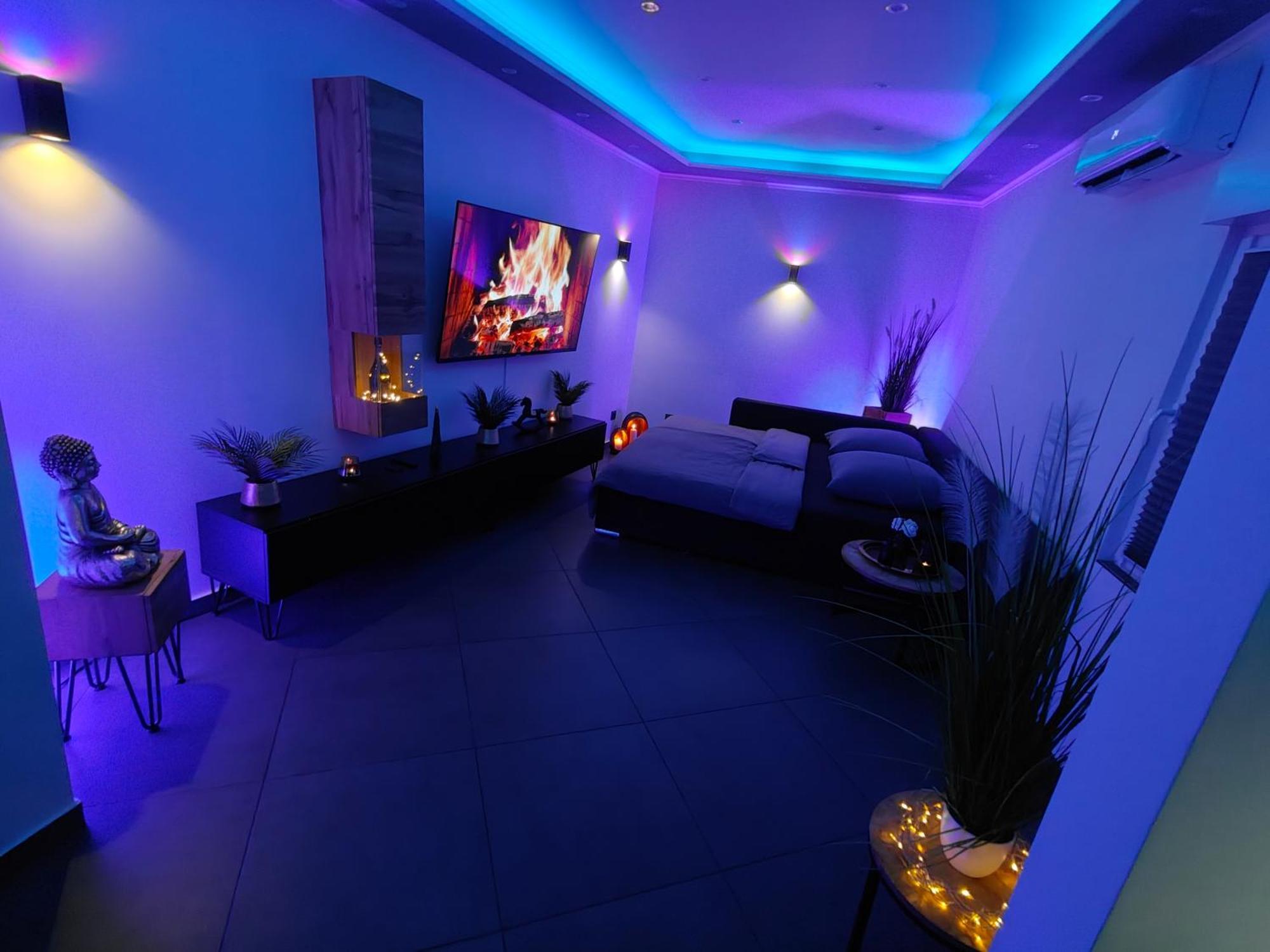 Luxus Loft Whirlpool Designer Kueche Bad Apartment